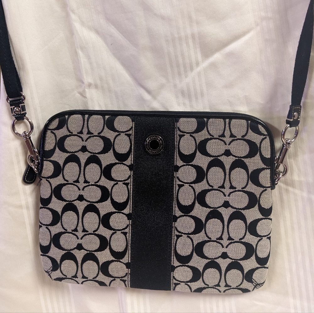 Coach iPad crossbody bag
